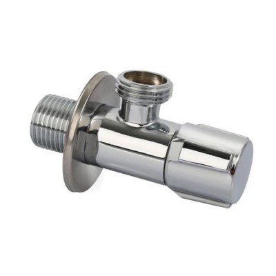 Chrome Brass Bathroom Kitchen Angle Stop Valve in taizhou